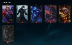 Conta lvl215 Gold 3 com 53 skins