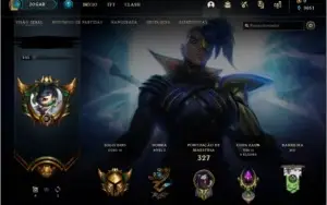 Conta lvl215 Gold 3 com 53 skins