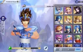 Conta Saint Seiya A126 - Lv.59 (767 Gemas, 1200 Cupons)