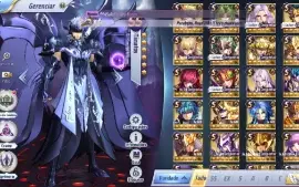 Conta Saint Seiya A126 - Lv.59 (767 Gemas, 1200 Cupons)