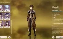 Conta Genshin - Cyno - Zhongli
