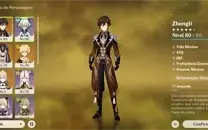 Conta Genshin - Cyno - Zhongli