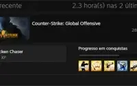 Conta csgo level 19 prime
