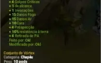 Vendos itens, servidor spiritia.