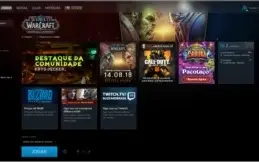 Conta Blizzar com todos os jogos.