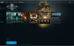 Conta Blizzar com todos os jogos.