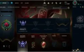 Conta LOL - Diamante IV, 59% de WR