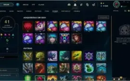 Conta LOL - Diamante IV, 59% de WR