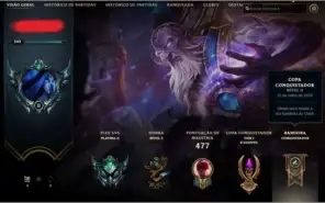 Venda de Conta de Lol (Main desde 2014) Plat 2