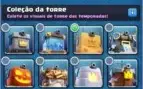 Conta LVL 13 Full deck/22 emote/8 torre rei