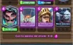 Conta LVL 13 Full deck/22 emote/8 torre rei