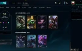 Conta League of Legends com Ramus Rei