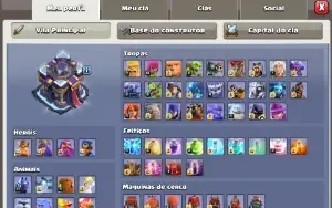 Centro de Vila 15 Full Clash of Clans
