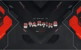 Overlay Animada Para Live Streams! 3D