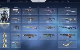 CONTA DE VALORANT PLAT/DIMA COM 970 REAIS EM SKIN