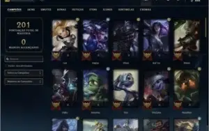 Conta gold com mmr bom