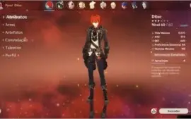 CONTA GENSHIN IMPACT (DILUC, VENTI, FISCHL....)RANK 34
