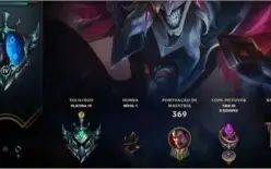 Conta LOL Platina4 112 Skins