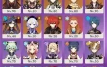 CONTA AR 55 + 12 PERSONAGENS T5 + 3 CONSTELAÇOES T5 + 5 ARMA