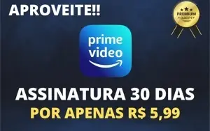🔥AMAZON PRIME VIDEO 30 DIAS🔥