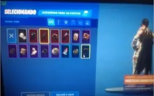 Conta Fortnite temporada 3 e 5 completa.