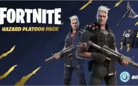 Pacote Inicial Pelotão Perigo Fortnite