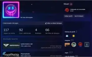 Conta Nível 19 - 117 Jogos - 6 Anos - SEM VAC!