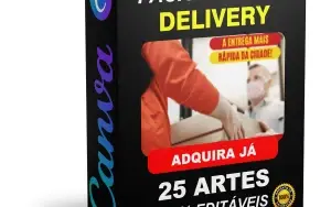 Pack Canva Delivery - 25 Artes Editáveis