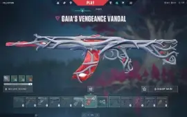 Conta Valorant Cm Vandal Gaia/Canivete Butterfly