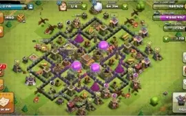 cv 8 clash of clans semi full
