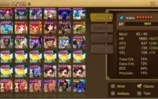 Conta Summoners War - Global (10 Nat5*)