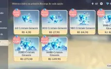 CONTA GENSHIN AR57 - 9x5* & 6 Armas 5* - 27 TIROS, Cyno