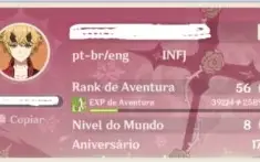 GENSHIN IMPACT CONTA KAZUHA + ALBEDO COM MAIS 3. AIR 56