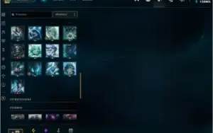 Vendo conta do LOL, nv 460, +270 skins, com RP e 128mil EA