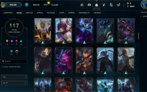 Conta lvl 406,todos os champs,+117 skins,ultimate sona udyr