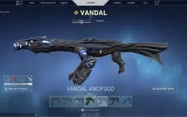 CONTA VALORANT EX IMORTAL, ASCENDENTE 1, 2200 EM SKINS