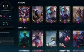 CONTA LOL (KAYLE JUIZA+EMOTES CHALLENGER+VITORIOSAS 2014+)