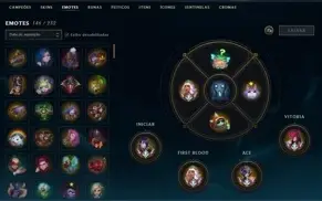 CONTA LOL (KAYLE JUIZA+EMOTES CHALLENGER+VITORIOSAS 2014+)