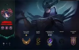 CONTA LOL (KAYLE JUIZA+EMOTES CHALLENGER+VITORIOSAS 2014+)