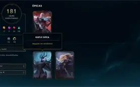 CONTA LOL (KAYLE JUIZA+EMOTES CHALLENGER+VITORIOSAS 2014+)