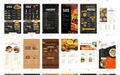 Pack Canva Cardápio Digital p/ celular - 31 Artes Editáveis