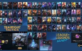 (SKINS RARAS) Conta LoL + Wild Rift 195 + 115 skins!
