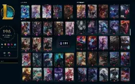 (SKINS RARAS) Conta LoL + Wild Rift 195 + 115 skins!
