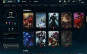 Conta League of Legends / Ouro 3 / Vayne ladra de almas