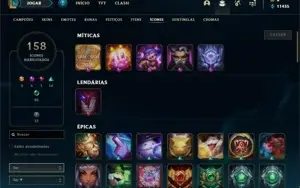 Conta League of Legends / Ouro 3 / Vayne ladra de almas