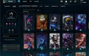Conta League of Legends / Ouro 3 / Vayne ladra de almas