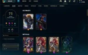 Conta League of Legends / Ouro 3 / Vayne ladra de almas