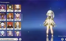 Conta Genshin Impact 14 Personagens 5☆ e 6 Armas 5☆