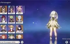 Conta Genshin Impact 14 Personagens 5☆ e 6 Armas 5☆