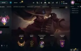 Conta League of Legends com todos os campeões Lvl 736
